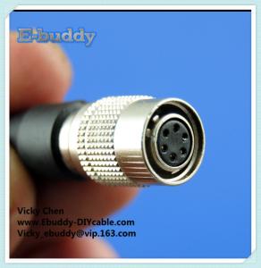 Quality China cheap Hirose HR10 6pin male and female plug wholesale