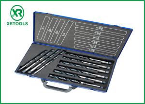 Quality Black Oxide Taper Shank Drill Bit DIN 345 For Metal N Flute 6 - 100MM Size wholesale