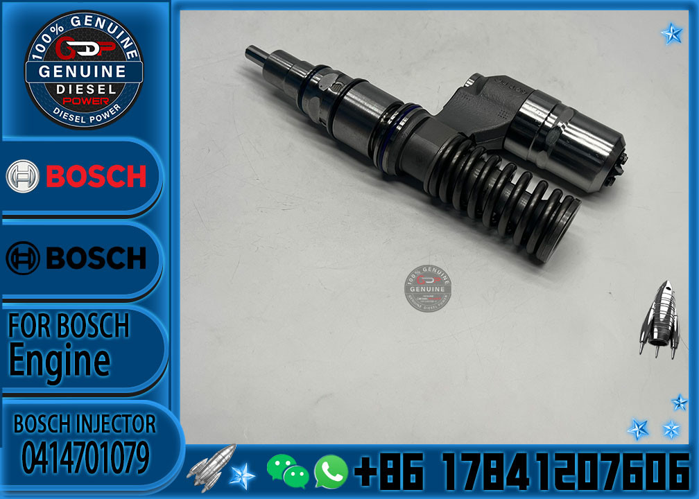 Diesel Engine Fuel Injector 0414701079 Common Rail Injector 0414701051 Auto Parts 0414701072