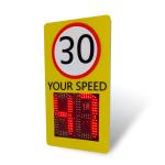 Integrated Solar LED Radar Speed Signs AC110-220VAC DC12/24V Solar Powered