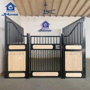 Quality Weatherproof Welded Q235 Steel European Horse Stable Fronts In 2.2m/2.3m Height wholesale