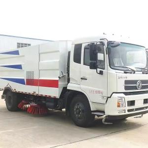 Quality 210hp 12cbm Road Sweeping Truck , Small Street Cleaner Truck Euro 2 4x2 wholesale