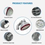 High Bay Hazardous Led Lighting Fixtures EX Proof 30W 40W 50W