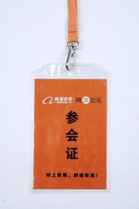 Quality Durable Name Badge Holders , Trade Show Badge Holders Retractable wholesale