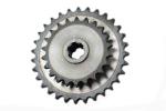 Hardened Teeth Chain Driven Sprockets ANSI Ball Bearing Idler Sprocket