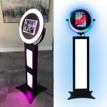 Advertisement Portable Photo Booth Equipment LCD Screen Ipad Photography Stand