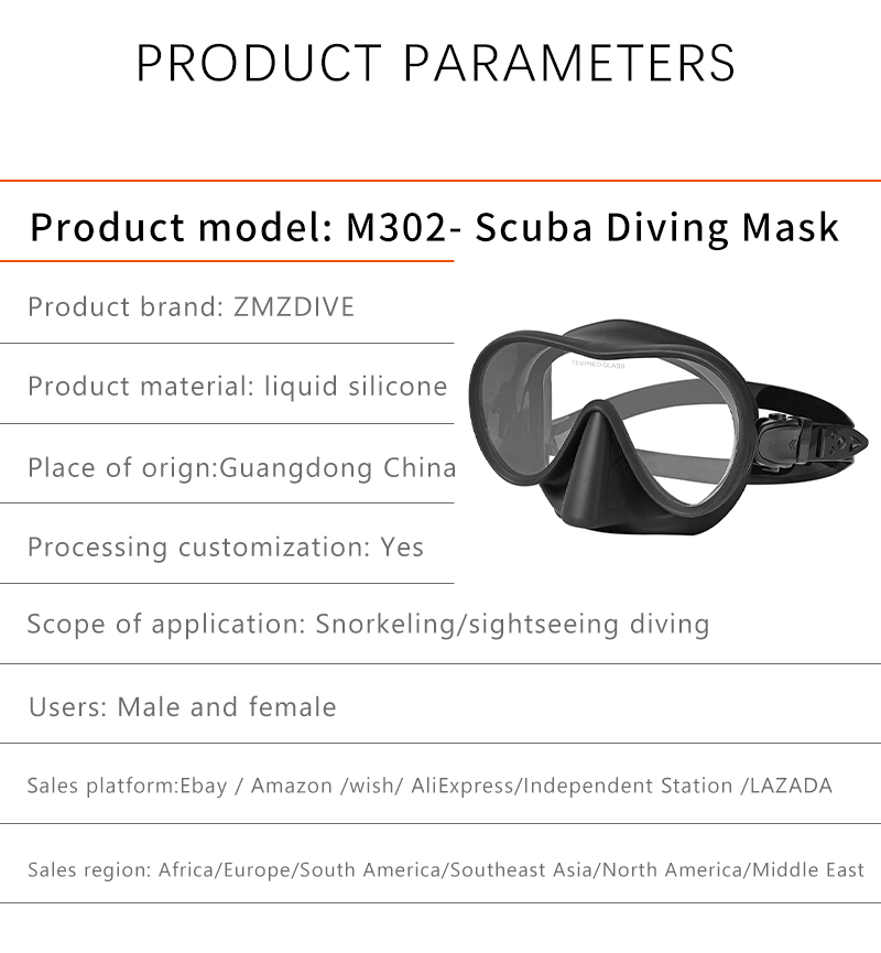 Adult full Seaview Snorkel Mask Set Diving Gear For Glasses Wearers