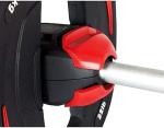 Rubber Coated Aerobics Barbell Steel Rubber Material For Weight Lifting