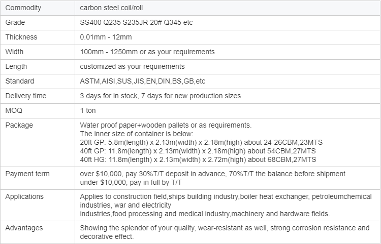 EN10025 S235JR High Carbon Galvanized Steel Coil For Home Appliances