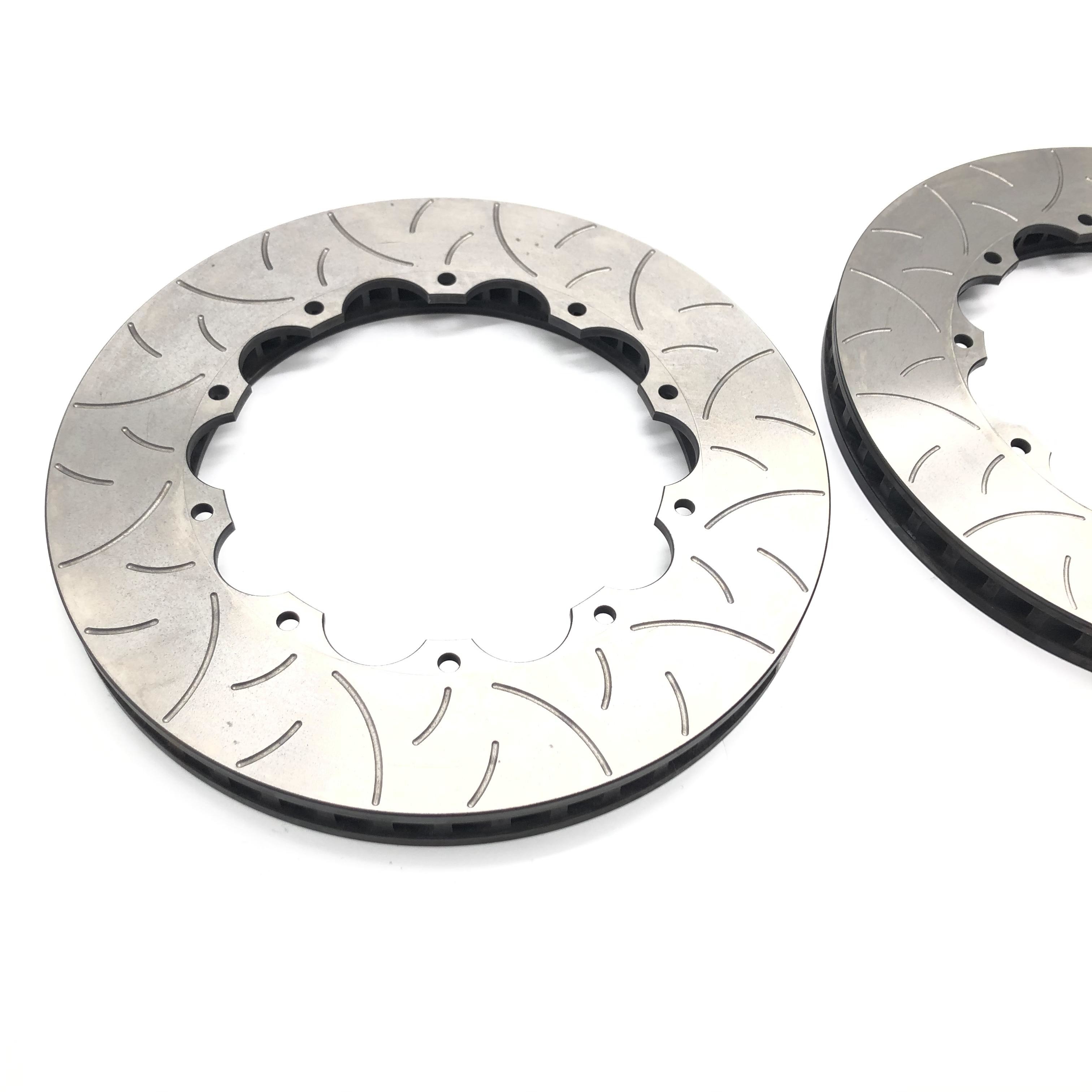 Car Rotor Brake Parts 370*32mm Cast Iron Dragon Slotted Disc Brakes