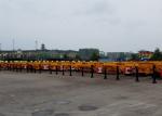 40t Capacity 3drum Alxes 48ft Low Clearance Skeleton Semi Container Truck