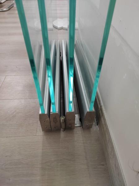 Insulated Glass Aluminium Bifold Exterior Doors for Commercial Buildings Energy