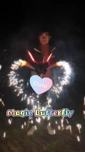Quality Festival Outdoor Toy Fireworks Magic Butterfly Fireworks 1.4G 0336 For Celebration wholesale