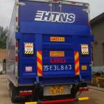 2 Ton Hydraulic Tail Gate Lift 1800mm Lorry Tail Lift Aluminum Alloy