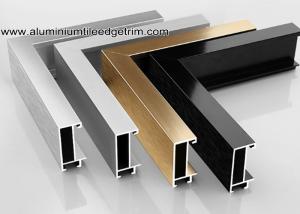 Quality Wide Edge Metal Aluminium Picture Frame Mouldings For Gallery wholesale
