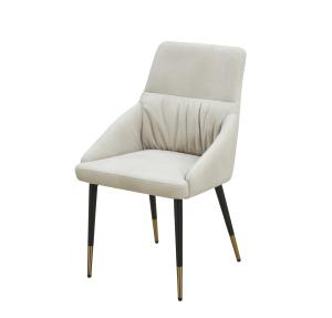 Quality 2pcs/ctn Upholstered Fabric Dining Chairs with 1 Year Limited Warranty wholesale