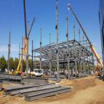 Customized Steel Frame Workshop Metal Frame Prefabricated Workshop Buildings