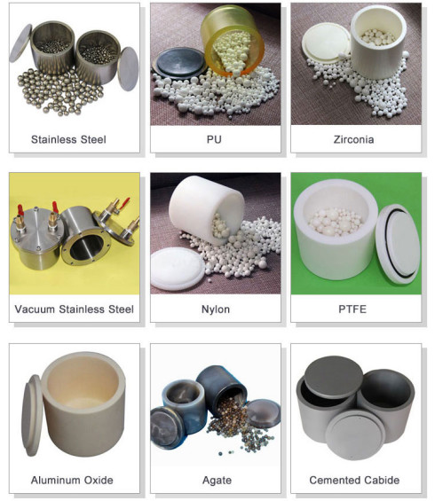 1L Horizontal Laboratory Ball Mill For Nano Scale Powder Grinding