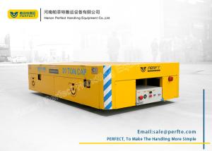 Quality Yellow Color 20 Ton Electric Transfer Cart Used To Move Die , Coils Or Materials wholesale