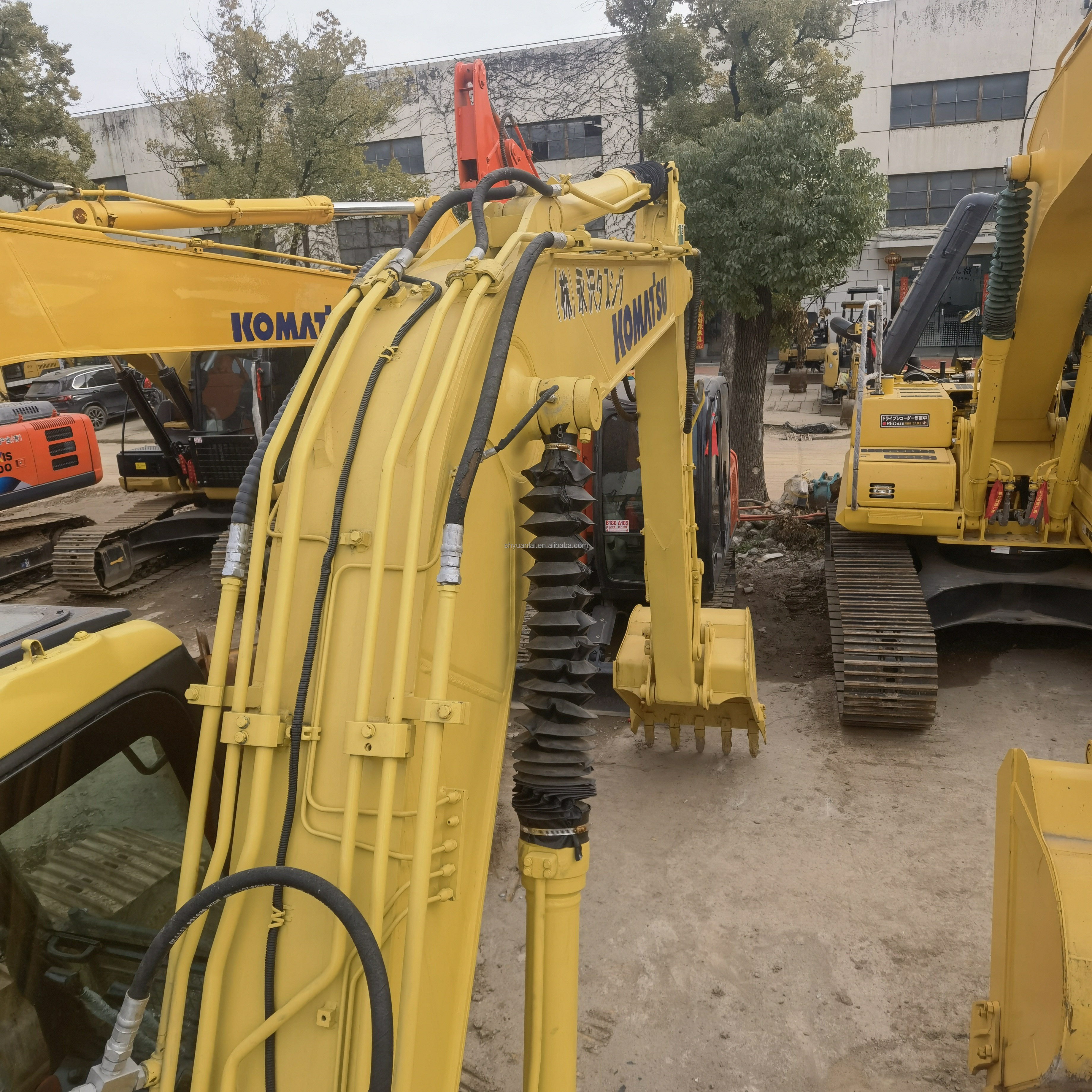 Hydraulic Cylinder Original Japan Komatsu PC110 11Ton Used Excavator