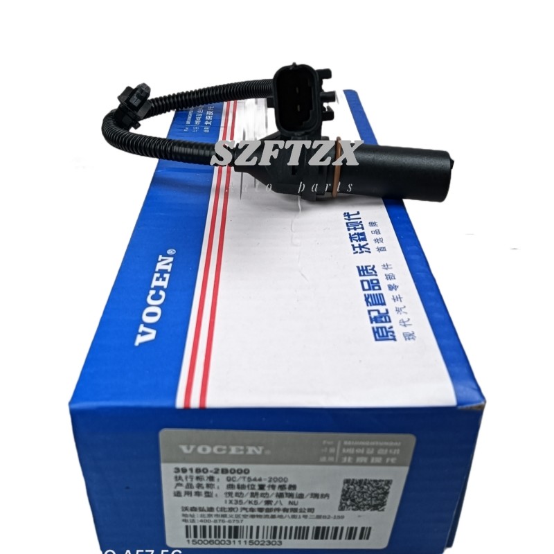 Genuine New 391802B000 39180-2B000 Engine Crankshaft Position Sensor for Hyundai Veloster Tucson KIA Forte Soul