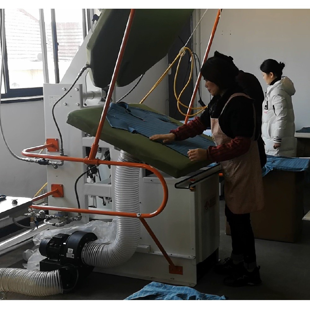 CYAJ Vertical Lapel Cloth Press Machine For Jacket Blazer Suit
