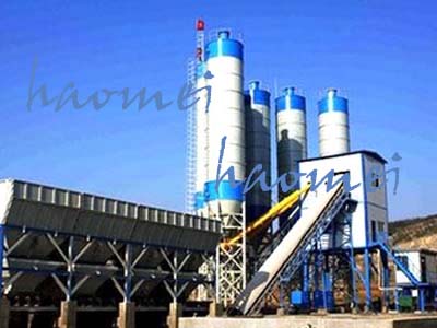 SMALL SKIP TYPE CONCRETE BATCH PLANT