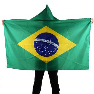 Quality 100D Polyester Body Flag Cape Screen Printing For Cheering wholesale