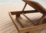 Fashion Recreational Wooden Beach Bed Waterproof Outdoor Customized Logo