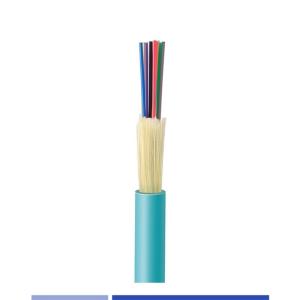 Quality 6 Strand Indoor Fiber Optic Cable OM3 50/125um Tight Buffered LSZH Multimode Fiber Cable wholesale