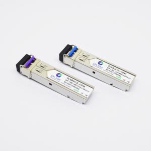 Quality TX1310nm RX1490nm 40km SFP Optical Transceivers wholesale
