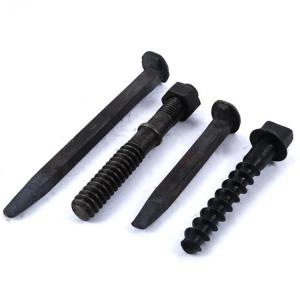 Quality Professional Manufacture of Steel Railroad Tie Spikes &amp; Sleeper Spikes for Rail Fasteners wholesale