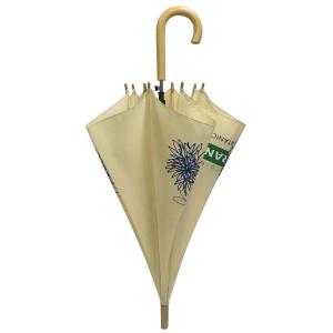 Quality 23''X8K Auto Open 10mm Metal Shaft Wooden Handle Umbrella wholesale
