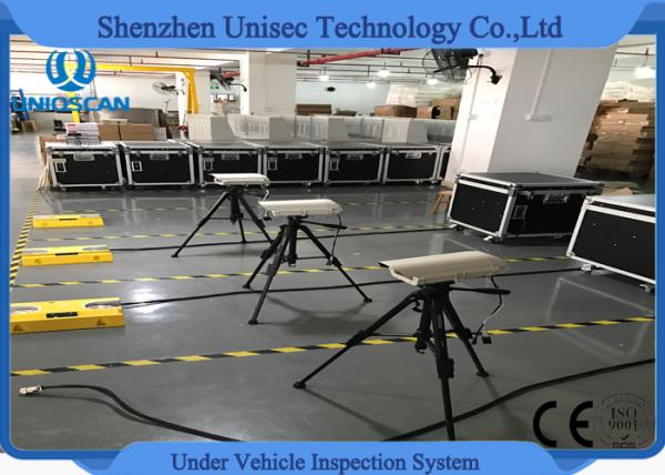 IP68 Grade Mobile Inspection System , Under Vehicle Scanner Rs232 / Rs422