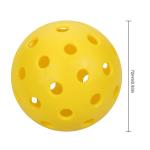 Indoor Pickleball Balls USAPA Paddle Ball 26 Holes Pickleball Sport Training