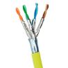 Buy cheap LSZH Yellow Jacket FFTP CAT8 Cable 22AWG 2000MHz Ethernet High Speed Cable from wholesalers