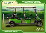 6 Passenger Electric Golf Carts , 48V Trojan Battery Golf Buggy Car