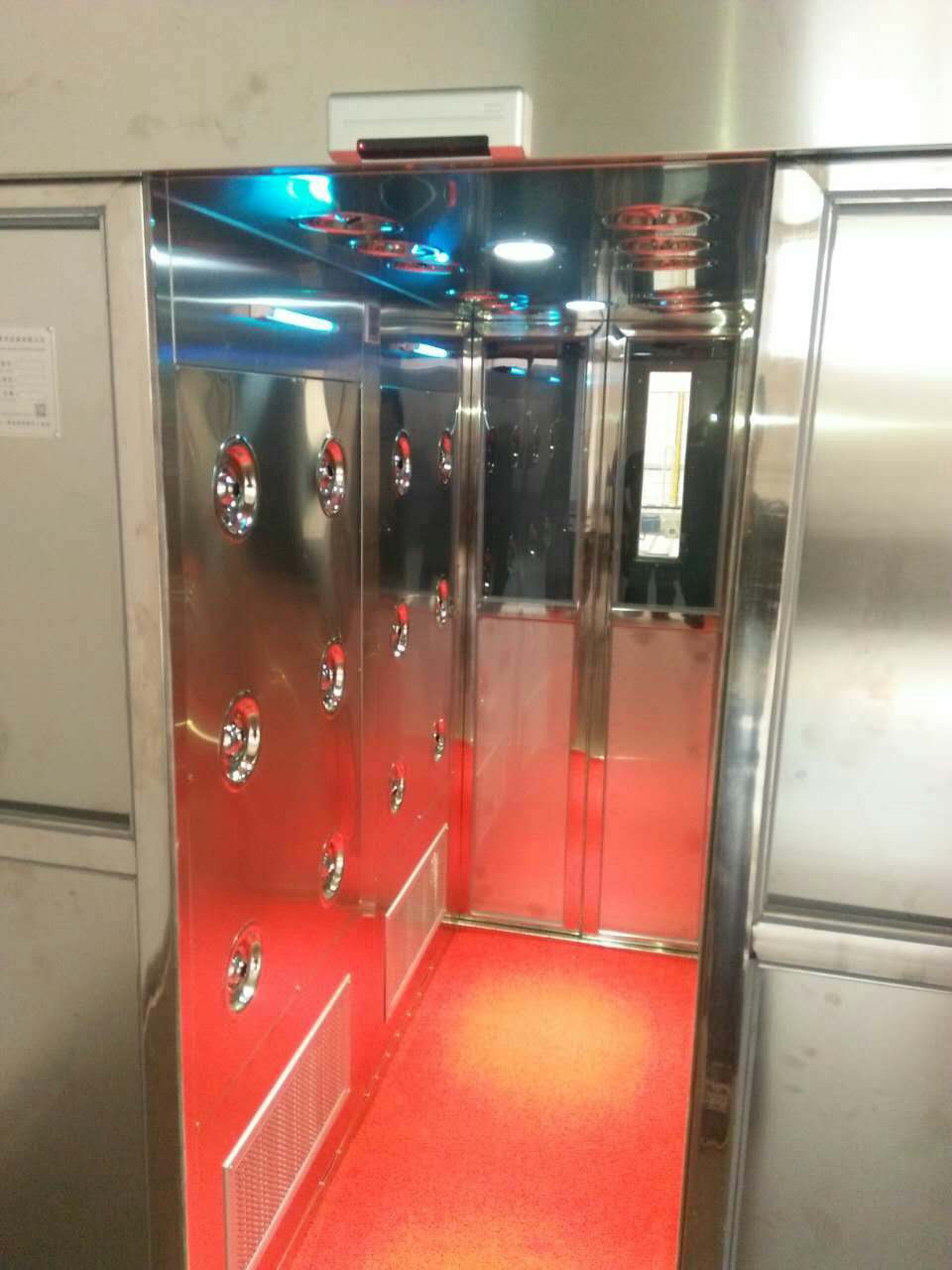 Electronically Interlocked Air Cleaning Equipment for Air Shower Room 1000*1400*2200mm