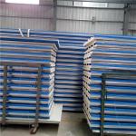 waterproof insulated 50mm pu sandwich container house roof panel for cold