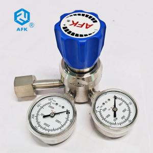 Quality W21.8 RH Stainless Steel Pressure Regulator R11 Cylinder Connector PTEE wholesale