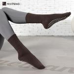 Cotton Anti Slip Crew Grip Socks Embroidered Pilates Yoga Socks