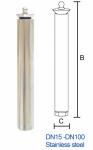 Commercial 3" Stainless Steel Trumpet Water Feature Nozzle