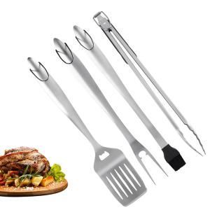 Quality Grill Set For Outdoor Grill 304 Stainless Steel BB Accessories For Gift wholesale