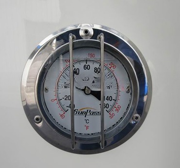 Original Easy Fit BSP Pressure Gage ISO Tank Container Spare Parts with ISO9001 Standard