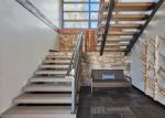 Energy Conservation Stainless Steel Wire Fence , Stainless Stair Railing