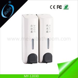 Quality double push manual liquid shampoo dispenser for toilet wholesale