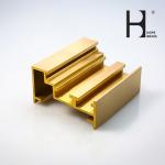Golden 2m Length Hpb58-2 Brass Door Frame Chrome Plating Surface