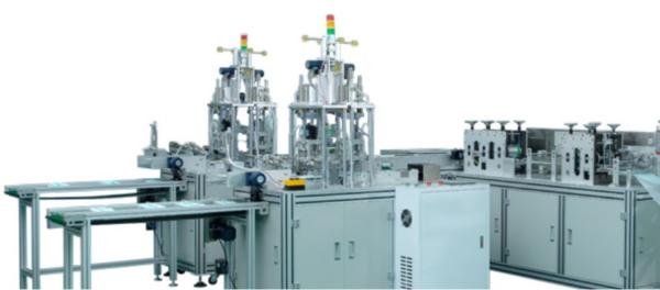 Intelligent Control Fully Automatic Face Mask Production Line High Speed