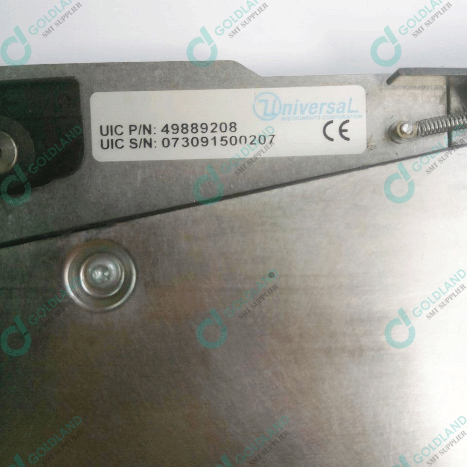 SMT spare parts Universal 8mm High Performance Dual Lane Gold feeder 49889208 for Universal pick and place machine
