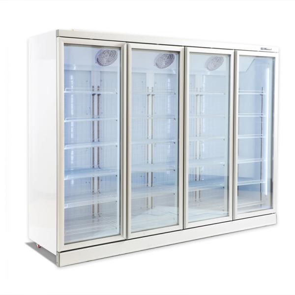 Commercial Fan Cooling -18~-22 Degree Freezer Commercial Movable Display Cabinet